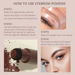 Buy LakyouBeauty Color Castle Eyebrow Stamp for Perfect Eyebrow - Purplle