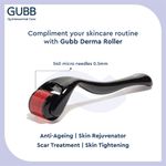 Buy GUBB Derma Roller For Face And Hair Regrowth 0.5 mm Micro Needles Skin Treatment Of Scars, Anti Ageing, Wrinkles, Red - Purplle
