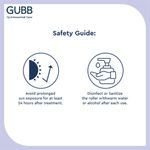 Buy GUBB Derma Roller For Face And Hair Regrowth 0.5 mm Micro Needles Skin Treatment Of Scars, Anti Ageing, Wrinkles, Red - Purplle
