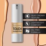 Buy Ronzille Waterproof Matte Finish Make-up Base Foundation - 25 ml (Airless)(01) - Purplle