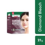 Buy Nature's Essence Diamond Creme Bleach 43g+5g Free Aloe Vera Gel - Purplle