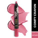 Buy Faces Canada Comfy Matte Crayon I Creamy Matte I Chamomile & Shea Butter I Alcohol-free I On fleek 06 2.8g - Purplle