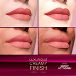 Buy FACES CANADA Comfy Matte Crayon I Creamy Matte I Chamomile & Shea Butter I Alcohol-free I Sorry not sorry 15 2.8 gm - Purplle