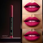Buy FACES CANADA Ultime Pro HD Intense Matte Lipstick + Primer - Chestnut, 1.4g | 9HR Long Stay | Feather-Light Comfort | Intense Color | Smooth Glide - Purplle