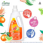 Buy Fiama Happy Moisturising hand wash, Grapefruit and Bergamot, 1000ml refill pack - Purplle