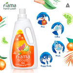 Buy Fiama Happy Moisturising hand wash, Grapefruit and Bergamot, 1000ml refill pack - Purplle