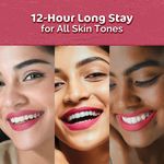 Buy Mamaearth Moisture Matte Longstay Lipstick with Avocado Oil & Vitamin E for 12 Hour Long Stay- 10 Pink Lemonade - 2 gm - Purplle