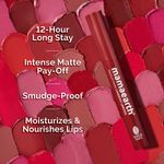 Buy Mamaearth Moisture Matte Longstay Lipstick with Avocado Oil & Vitamin E for 12 Hour Long Stay- 13 Citrus Nude - 2 gm - Purplle