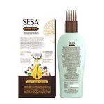 Buy Sesa+ Ayurvedic Strong Roots Hair Oil, 26 Herbs + 6 Oils + Milk, reduces Hair Fall, supports Hair Growth, NO Mineral Oil (110 ml) - Purplle