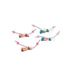 Buy Silvermerc Designs Set of 4 Glitter Hair Accessory - Purplle