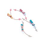Buy Silvermerc Designs Set of 4 Glitter Hair Accessory - Purplle