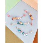 Buy Silvermerc Designs Set of 4 Glitter Hair Accessory - Purplle
