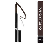 Buy SUGAR Cosmetics - Arch Arrival - Brow Definer - 04 Felix Onyx (Dark Blackish Brown Brow Definer) - Smudge Proof, Water Proof Eyebrow Pencil with Spoolie, Lasts Up to 12 hours - Purplle