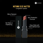 Buy SUGAR Cosmetics Nothing Else Matter Longwear Lipstick for Women | Lasts Up To 8+ Hours| Enriched with Vitamin E | 100% Vegan | 3.2 gm - 03 Rust Have - Purplle