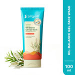 Buy Pilgrim Australian Tea Tree oil-balance gel face wash helps in oil control for oily & acne-prone skin 100 ml - Purplle