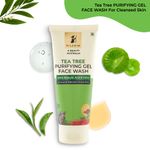 Buy Pilgrim Tea Tree Purifying Gel Face Wash With Salicylic Acid & CICA For Oily Skin, Acne And Blemish Prone Skin| Women & Me, (100 ml) - Purplle