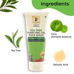 Buy Pilgrim Tea Tree Purifying Gel Face Wash With Salicylic Acid & CICA For Oily Skin, Acne And Blemish Prone Skin| Women & Me, (100 ml) - Purplle