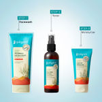 Buy Pilgrim Australian Tea Tree oil-balance gel face wash helps in oil control for oily & acne-prone skin 100 ml - Purplle