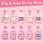 Buy NY Bae Nail It Nail Extensions With Adhesive - Frenchie Love 09 | 24 Nails Set | Artificial Nails | Easy Application | Long Lasting | Nail Art Kit - Purplle