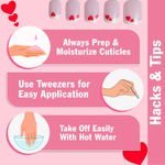 Buy NY Bae Nail It Nail Extensions With Adhesive - Frenchie Love 09 | 24 Nails Set | Artificial Nails | Easy Application | Long Lasting | Nail Art Kit - Purplle