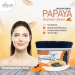 Buy OxyGlow Herbals Papaya Massage Cream, 200g, Clear, Spotfree skin, Glow - Purplle