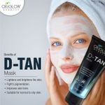 Buy OxyGlow Herbals Herbals D-TAN Mask Tube(New) 50 gm for lightens and brightens the skin - Purplle