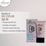 Buy OxyGlow Herbals BB Cream SPF-30,30g,Brighten complexion,Lightens Dark Sports and reduce Fine lines  - Purplle