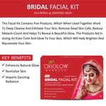 Buy OxyGlow Herbals Bridal Facial Kit, 53 gm, Bridal glow, Dazzling skin - Purplle