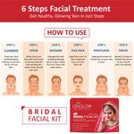 Buy OxyGlow Herbals Bridal Facial Kit, 53 gm, Bridal glow, Dazzling skin - Purplle