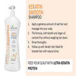 Buy OxyGlow Herbals Keratin shampoo, 500 ml, Repairs dry & damaged hair - Purplle