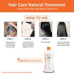 Buy OxyGlow Herbals Keratin shampoo, 500 ml, Repairs dry & damaged hair - Purplle