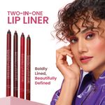 Buy Swiss Beauty Two in One Lip Liner & Lip Filler Natural Pink 01 - 1.6 gm - Purplle