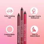 Buy Swiss Beauty Two in One Lip Liner & Lip Filler Natural Pink 01 - 1.6 gm - Purplle