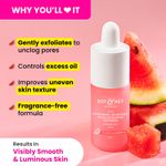 Buy Dot & Key Watermelon + 10% Glycolic Gentle Exfoliating Face Serum with Kojic Acid | Watermelon Face Serum with PHA & Cloudberry Oil 30 ml - Purplle