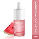 Buy Dot & Key Watermelon + 10% Glycolic Gentle Exfoliating Face Serum with Kojic Acid 20ml - Purplle