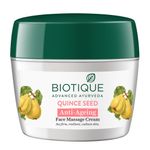 Buy Biotique Quince Seed Anti-Ageing Face Massage Cream 175gm Eco Jar - Purplle