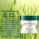 Buy Biotique Wheatgerm Anti-Ageing Night Cream 50gm - Purplle