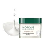 Buy Biotique Milk Protein Instant Glow Brightening Face Pack 50gm Jar - Purplle