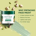 Buy Biotique Pistachio Anti-Ageing Nourishing Face Pack 50gm Jar - Purplle