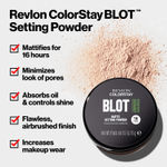 Buy Revlon ColorStay Blot Setting Powder 15 gm - Purplle