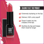 Buy STREET WEAR® Satin Smooth Lipstick -DUSKY PINK (Pink) - 4.2 gms - Longwear Creme Lipstick, Moisturizing, Creamy Formuation, 100% Color payoff, Enriched with Aloe vera, Vitamin E and Shea Butter - Purplle