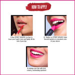 Buy STREET WEAR® Satin Smooth Lipstick -FROSTED PEACH (Peach) - 4.2 gms - Longwear Creme Lipstick, Moisturizing, Creamy Formuation, 100% Color payoff, Enriched with Aloe vera, Vitamin E and Shea Butter - Purplle