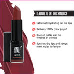 Buy STREET WEAR® Satin Smooth Lipstick -WINE FESTIVAL (Plum) - 4.2 gms - Longwear Creme Lipstick, Moisturizing, Creamy Formuation, 100% Color payoff, Enriched with Aloe vera, Vitamin E and Shea Butter - Purplle