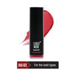 Buy STREET WEAR® Matte Lipstick -DIVA RED (Red/Maroon) - 4.2 gms -Longwear, Velvety texture, Fade-resistant, High Color payoff, Lightweight Matte Lipstick, Plant-based Canuuba wax, Paraben-free - Purplle