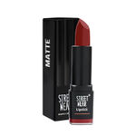 Buy STREET WEAR® Matte Lipstick -PLEASING PINK (Pink) - 4.2 gms -Longwear, Velvety texture, Fade-resistant, High Color payoff, Lightweight Matte Lipstick, Plant-based Canuuba wax, Paraben-free - Purplle