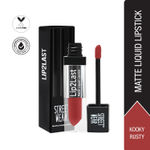 Buy STREET WEAR® Lip2Last -Kooky Rusty (Red) - 5 ml -Matte Liquid Lipstick, Transferproof, Smudgeproof, Mask Friendly, Non-Drying Formula, Full Coverage, Professional Grade Pigments, Featherweight Formulation, Enriched With Vitamin E - Lasts AM To PM! - Purplle