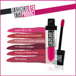 Buy STREET WEAR® Lip2Last -Kooky Rusty (Red) - 5 ml -Matte Liquid Lipstick, Transferproof, Smudgeproof, Mask Friendly, Non-Drying Formula, Full Coverage, Professional Grade Pigments, Featherweight Formulation, Enriched With Vitamin E - Lasts AM To PM! - Purplle