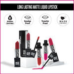 Buy STREET WEAR® Lip2Last -Kooky Rusty (Red) - 5 ml -Matte Liquid Lipstick, Transferproof, Smudgeproof, Mask Friendly, Non-Drying Formula, Full Coverage, Professional Grade Pigments, Featherweight Formulation, Enriched With Vitamin E - Lasts AM To PM! - Purplle