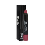 Buy STREET WEAR® Playfull Matte -Insta Raisin (Pink) -Moisturizing Matte Finish Lipstick, Full Coverage, Non-Drying Formula, Intense Pigment, Enriched With Shea Butter, Vitamin C, Vitamin E, Longwear Moisturizing Crayon Lipstick - Purplle