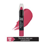 Buy STREET WEAR® Playfull Matte -Savage Pink (Pink) - 2.9 gms -Moisturizing Matte Finish Lipstick, Full Coverage, Non-Drying Formula, Intense Pigment, Enriched With Shea Butter, Vitamin C, Vitamin E, Longwear Moisturizing Crayon Lipstick - Purplle